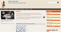 Desktop Screenshot of exeterchessclub.org.uk
